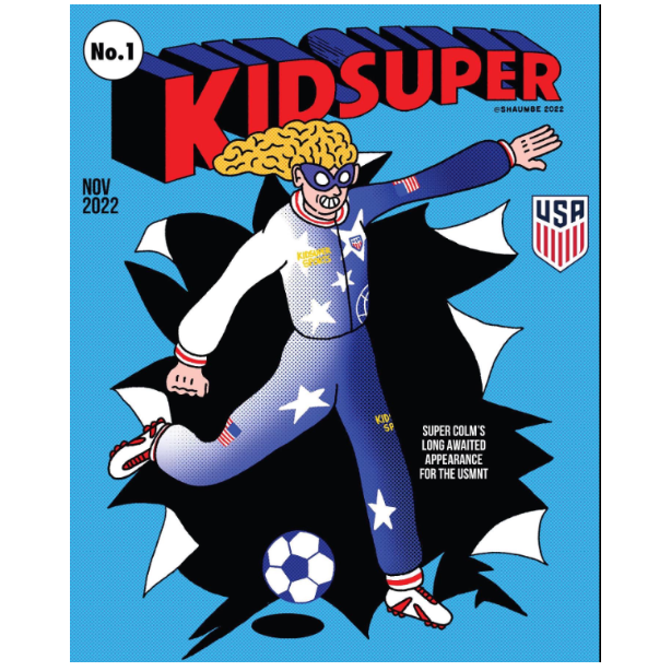 [BLUE] USMNT x Kidsuper Official Track Jacket