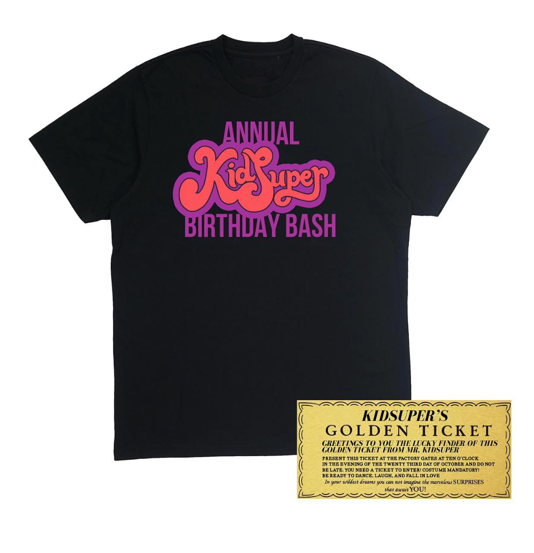 [BLACK-PURPLE-PINK] Happy Birthday COLM 2021! Birthday Tee
