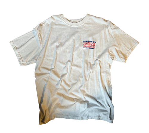 [White] Double Chicken Please x KidSuper Menu Design and Tee
