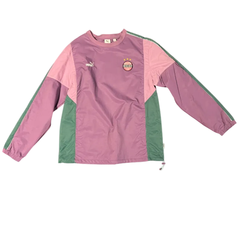 [PURPLE-PINK-GREEN] Puma × KidSuper Studios  Nylon Woven Track Pullover