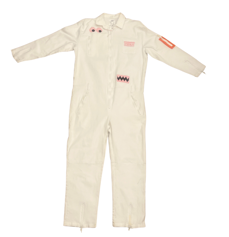 [White] JBalvin x KidSuper Tour Jumpsuit