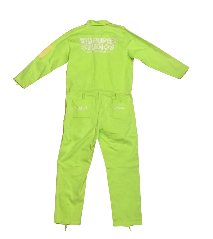 [Green] JBALVIN x KIDSUPER TOUR JUMPSUIT