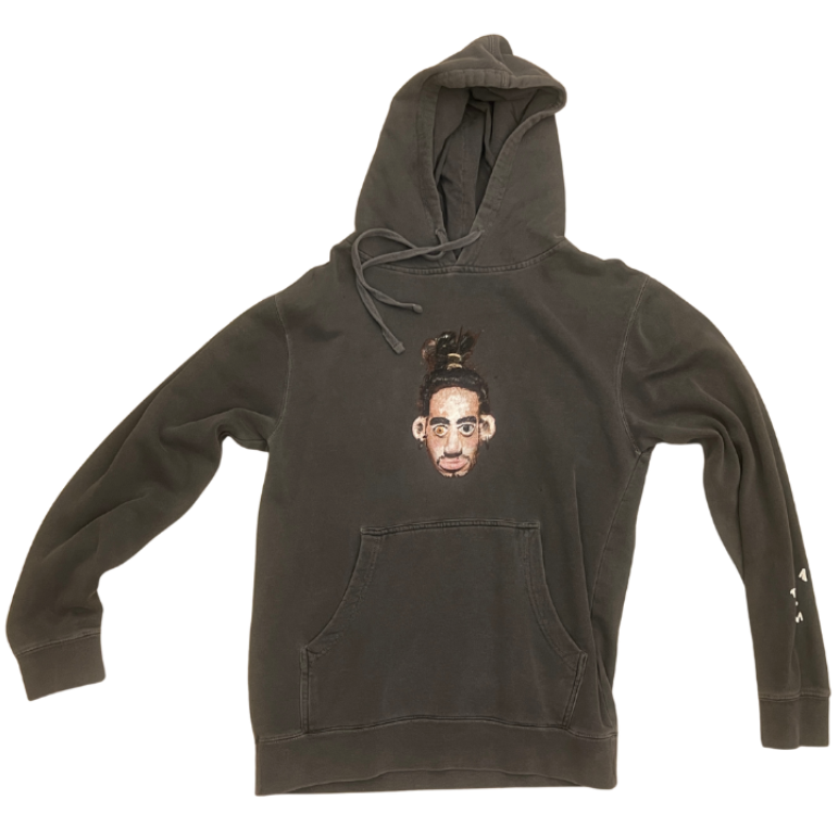 [GREY] RUSS x KIDSUPER THERE'S REALLY A WOLF HOODIE