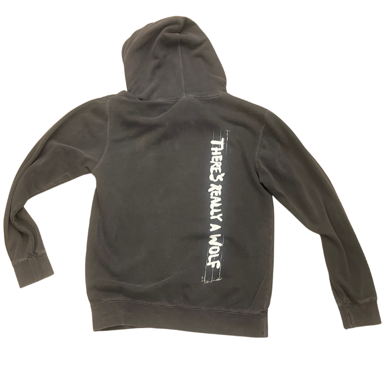 [GREY] RUSS x KIDSUPER THERE'S REALLY A WOLF HOODIE