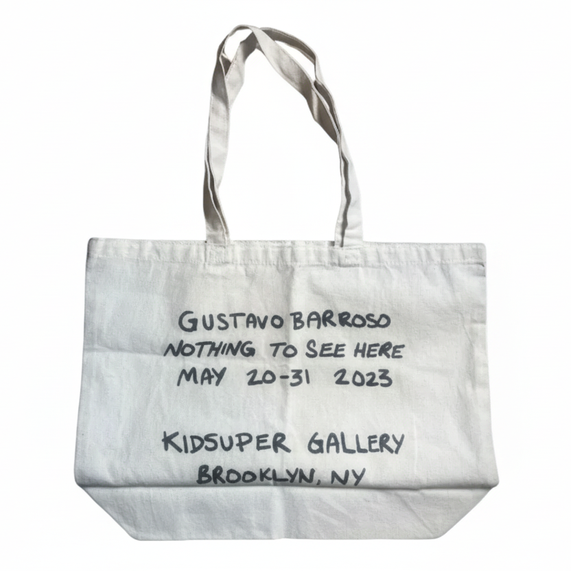 [CREAM] GUSTAVO BARROSO X KIDSUPER TOTE