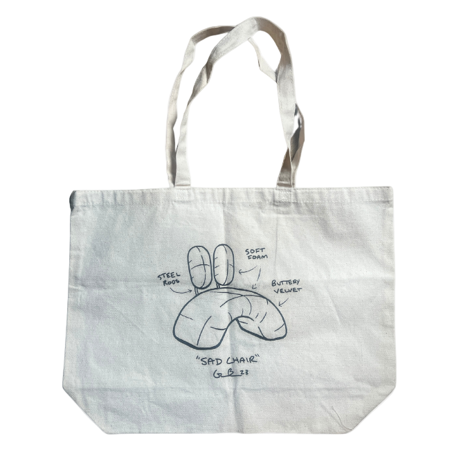 [CREAM] GUSTAVO BARROSO X KIDSUPER TOTE