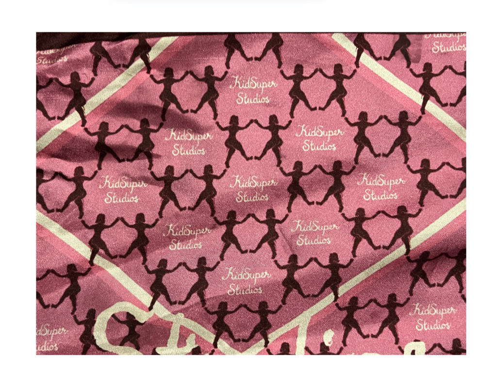 [PINK-BROWN] Dancing Ladies Scarf