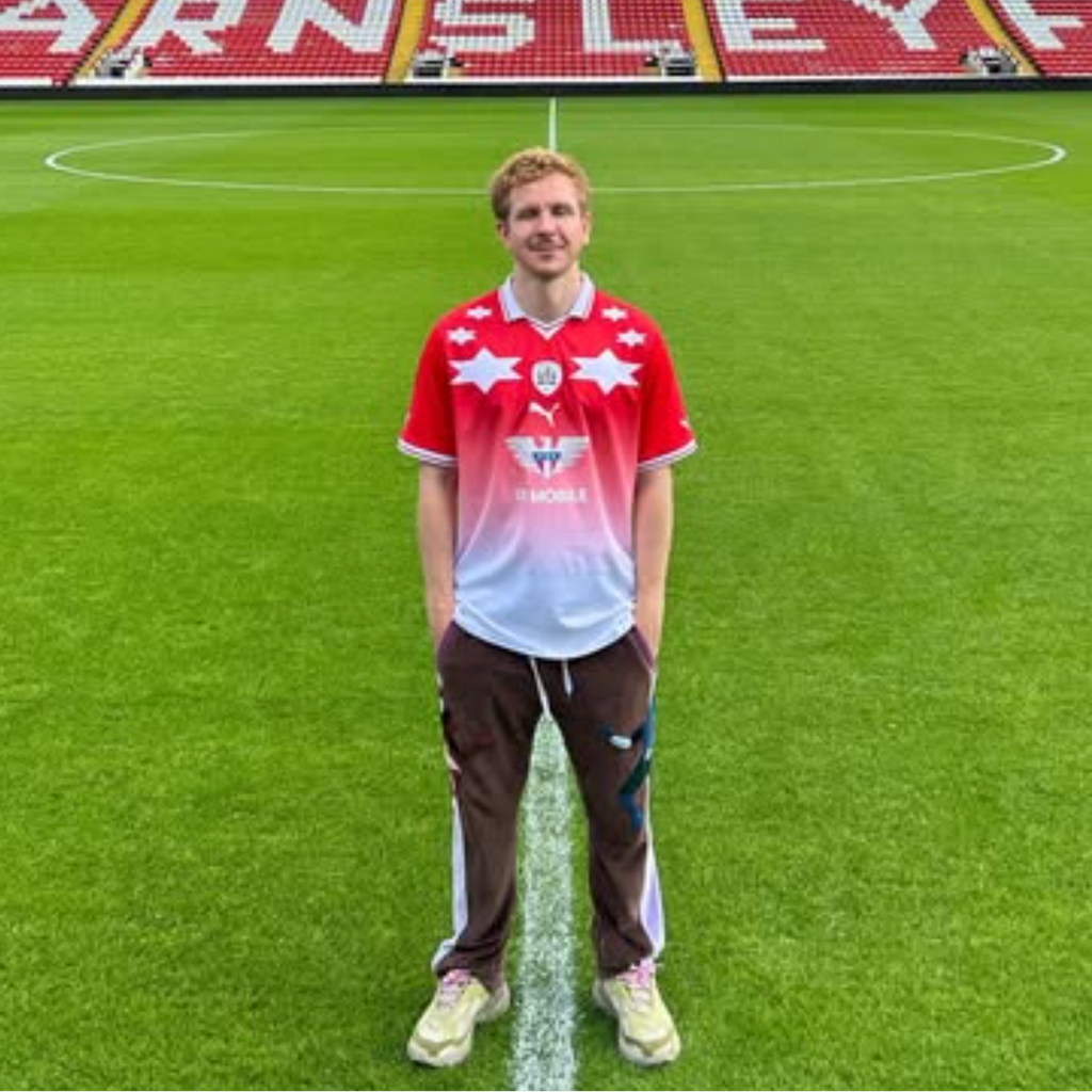 [RED-WHITE] Barnsley x KidSuper FC Jersey