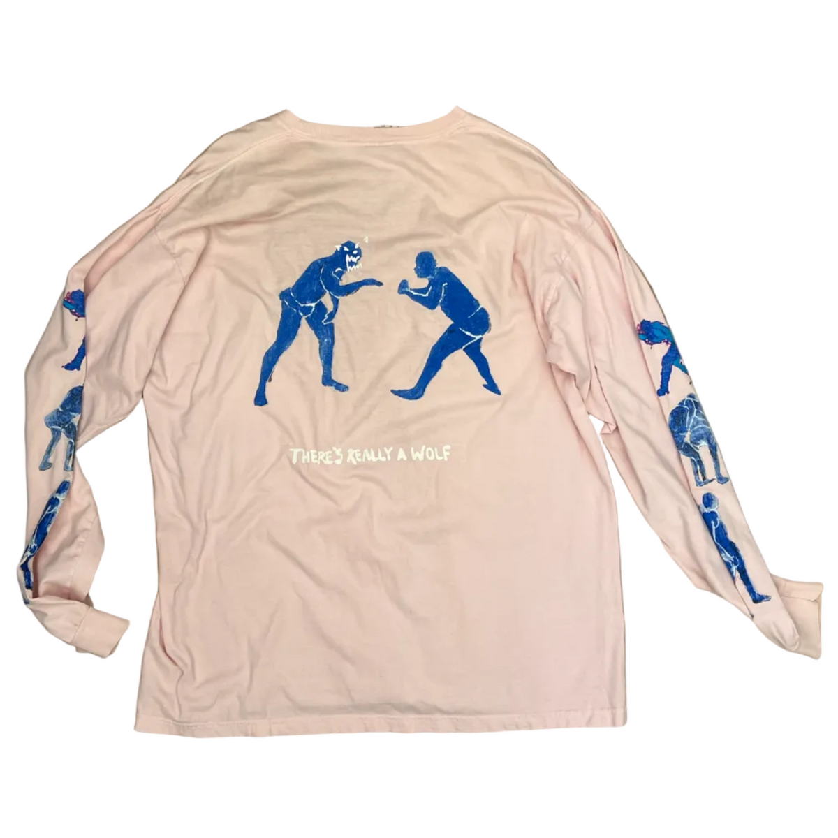 [PINK] RUSS x Kidsuper THERE'S REALLY A WOLF LONG SLEEVE TEE