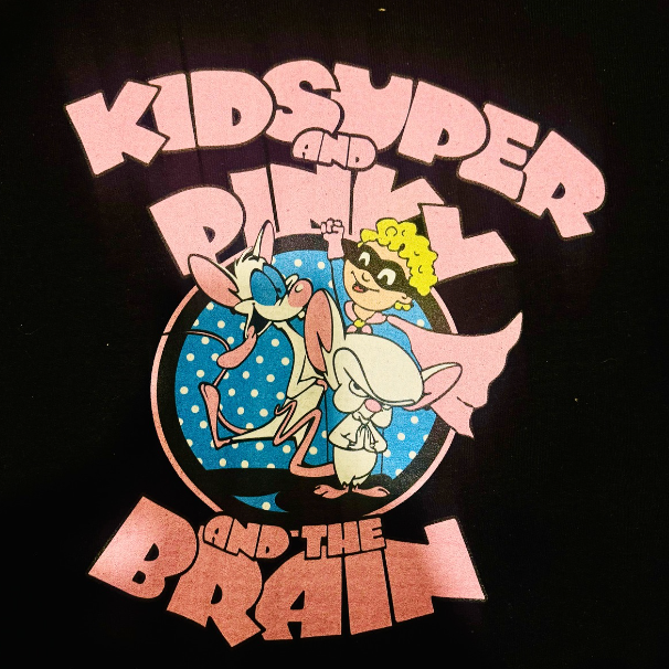 [BLACK] Pinky and the Brain x Kidsuper Crew Neck Sweater