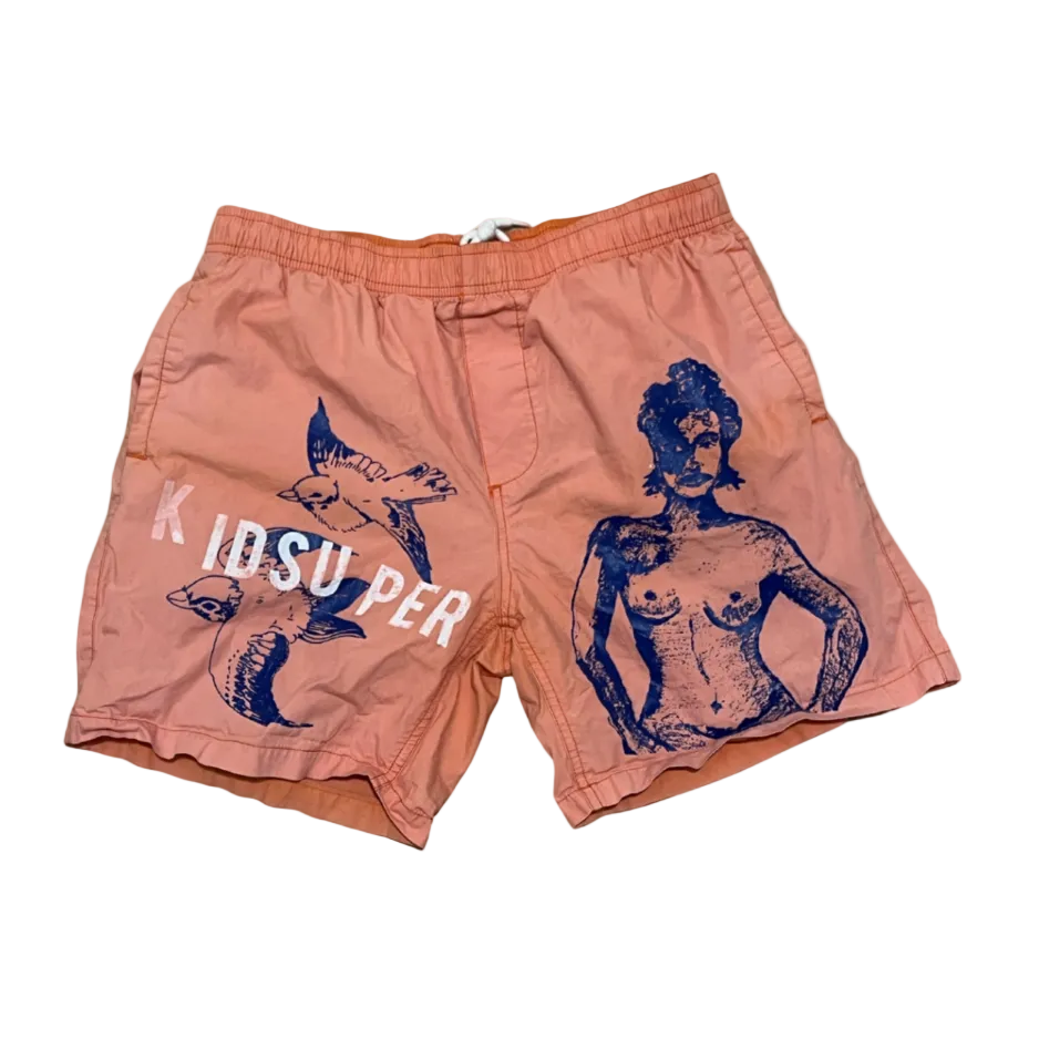 [Orange/CORAL] SUPER BOOTY SHORTS