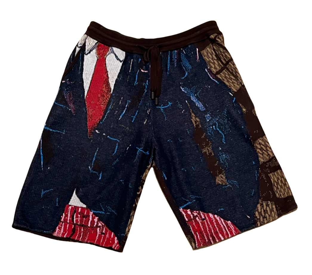 [MULTICOLOR] LOUIS VUITTON x KidSuper THE PICNIC SHORTS