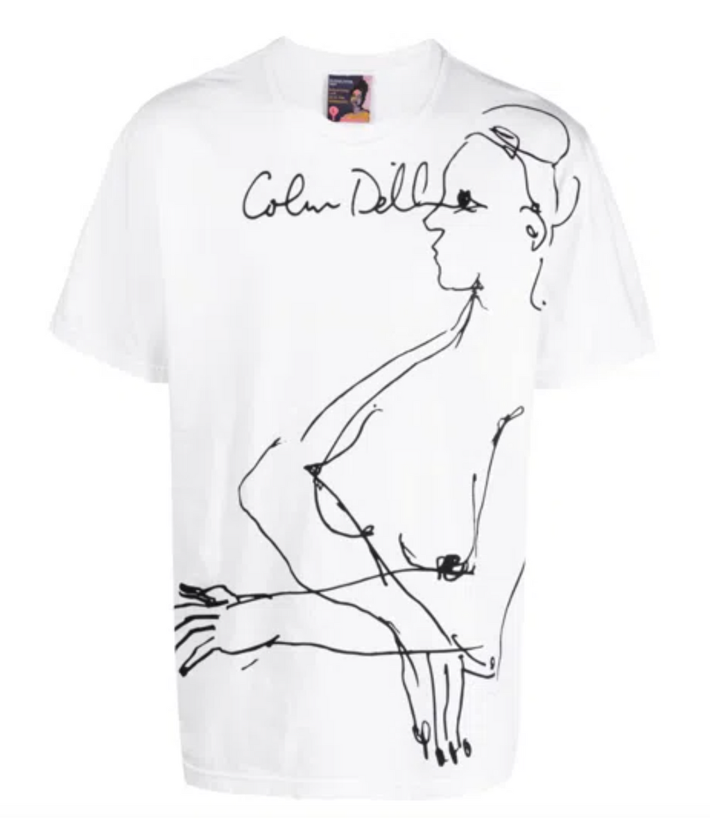 [WHITE] SIGNATURE PORTRAIT TEE