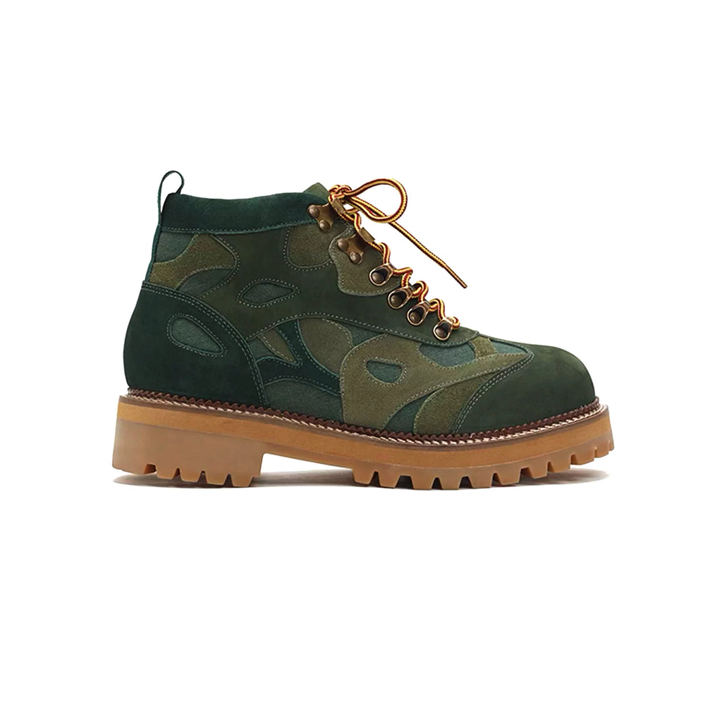 [Green] Boots With Swirls