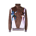 [Brown] Disco & the Dancers Velour Track Jacket