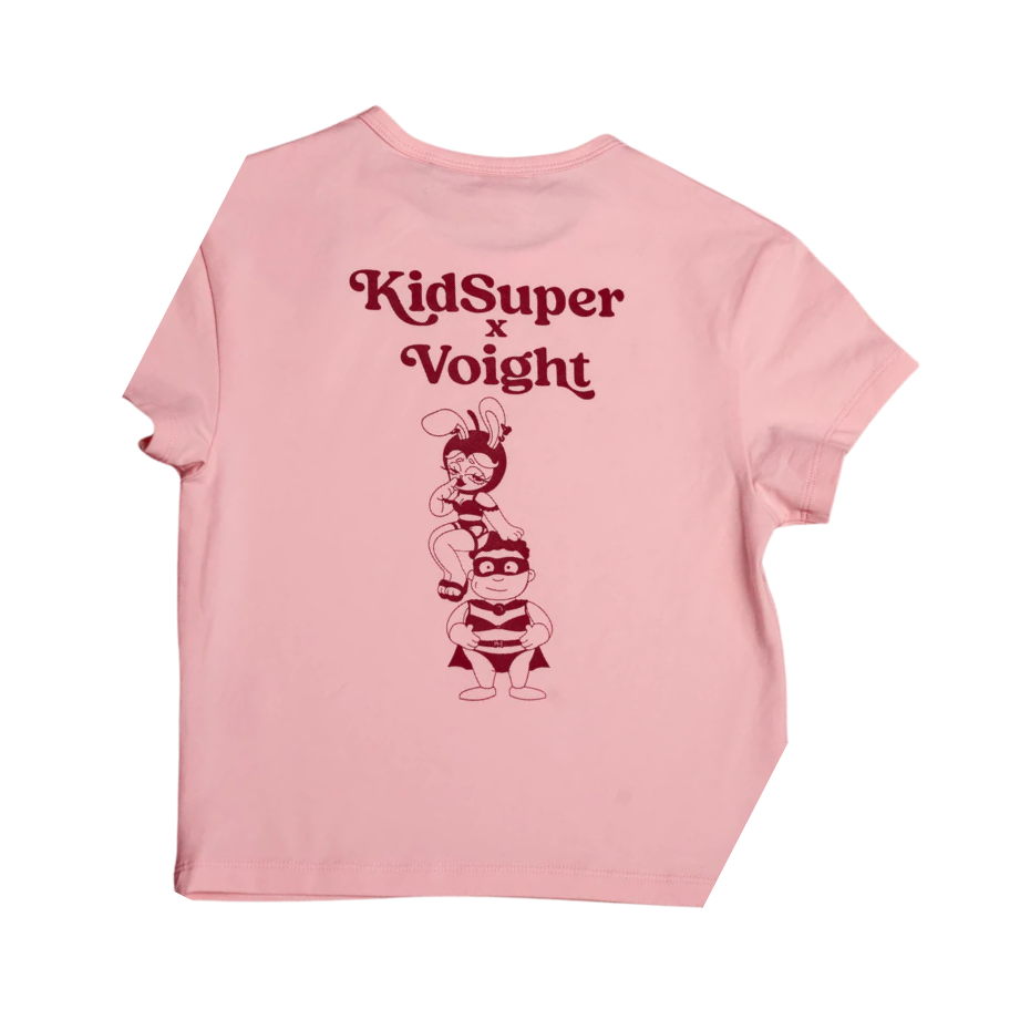 [PINK] Voight X KIDSUPER Ex Is My Biggest Fan Baby Tee