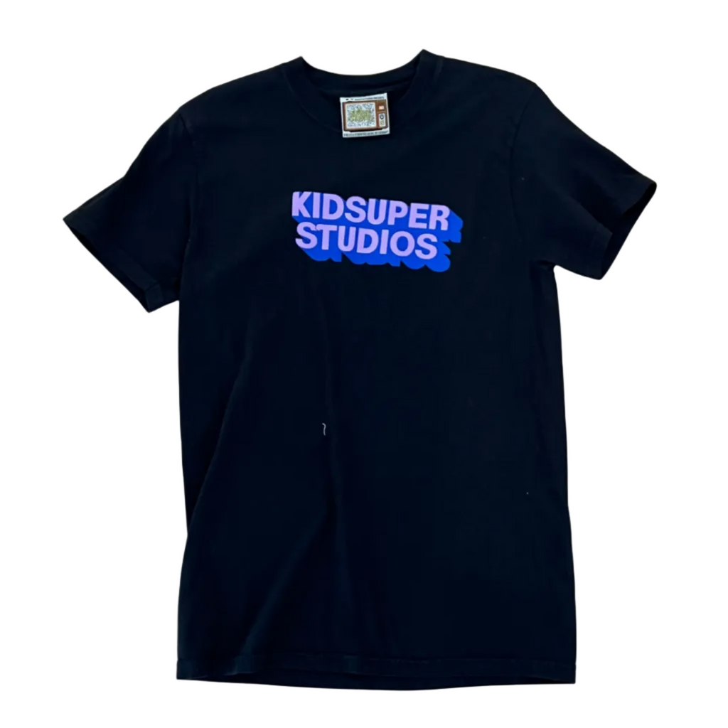 [BLACK-PURPLE-BLUE] AW22 LOGO TEE