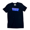[BLACK-PURPLE-BLUE] AW22 LOGO TEE