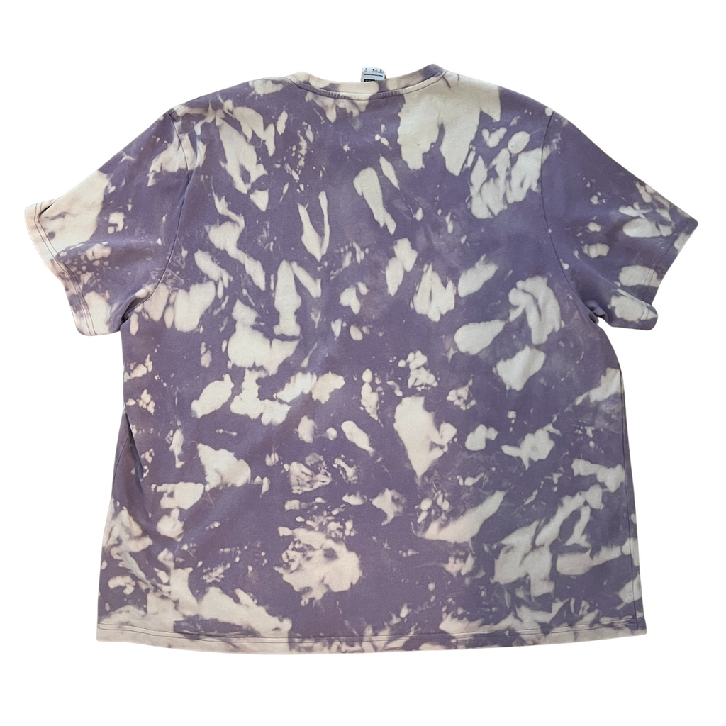 [PURPLE] PUMA X KIDSUPER CENTER TIE-DYE LOGO TEE