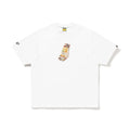 [WHITE] BAPE X KIDSUPER EGG SANDWICH TEE