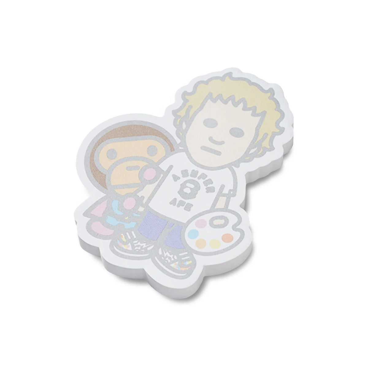 [MULTICOLOR] BAPE X KIDSUPER COLM & BABY MILO LUGGAGE TAG