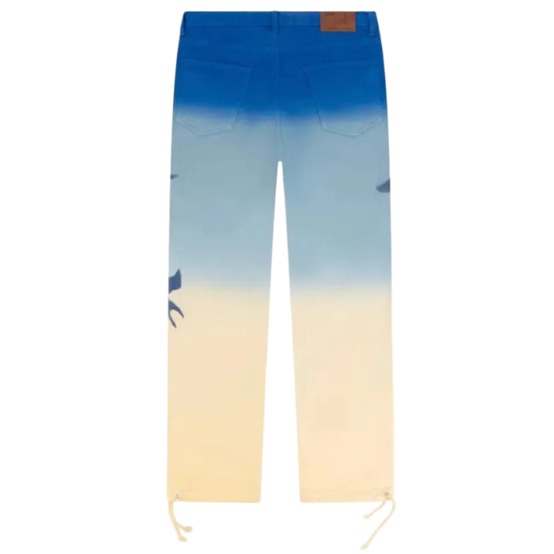 [BLUE-CREAM] Flying Bird Gradient Pant