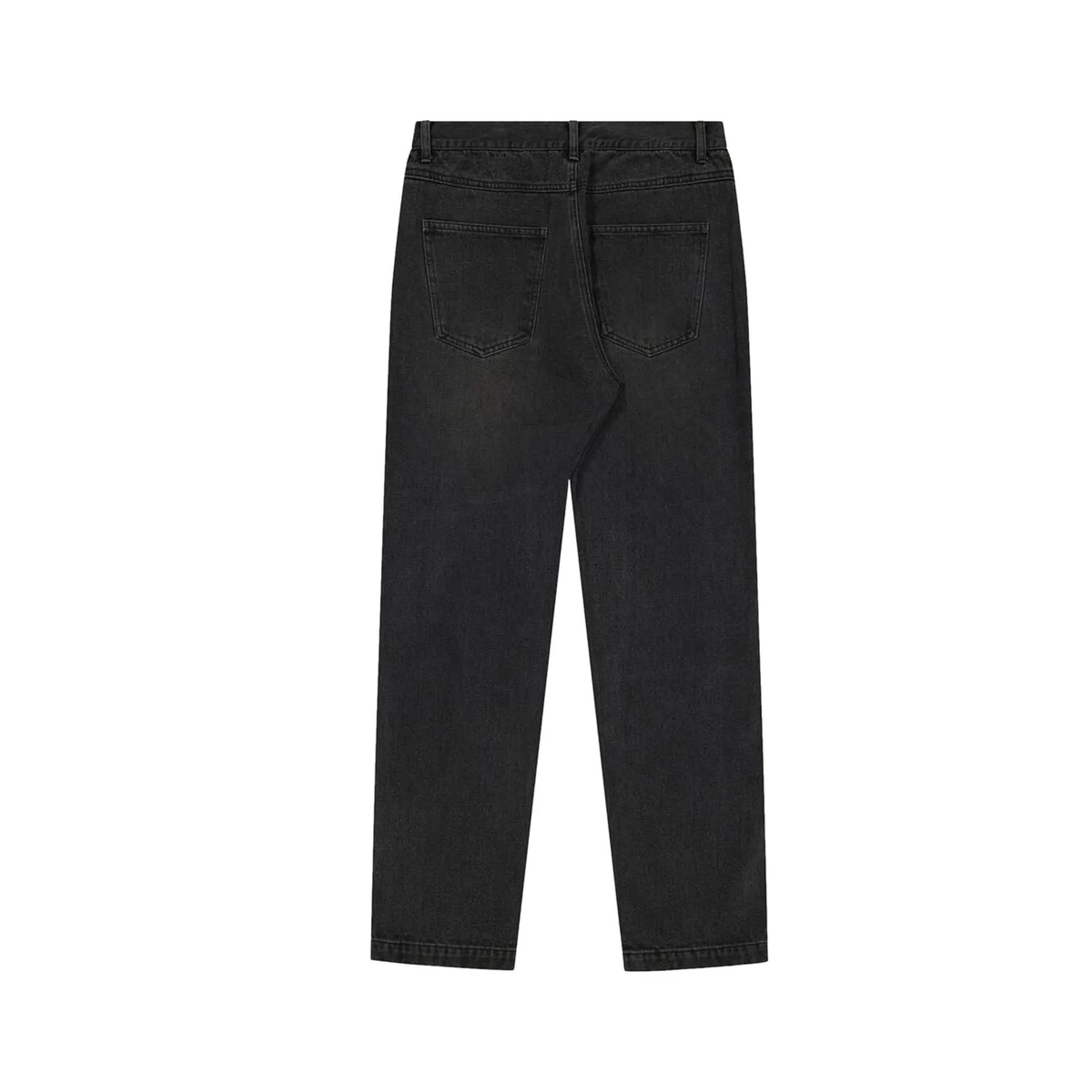 [Black] Patchwork Denim