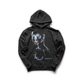 [Black] Painted Girl Hoodie