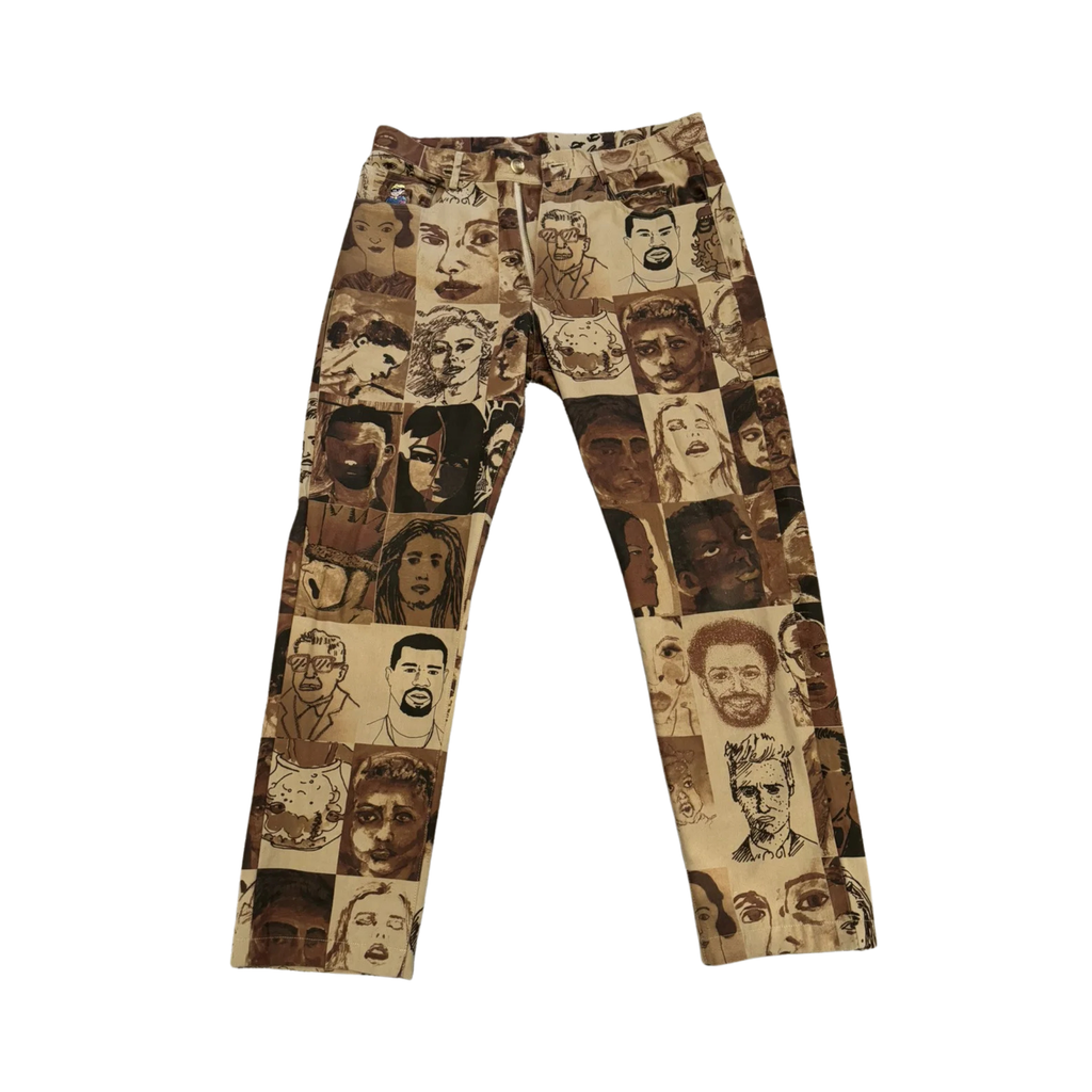 [Brown] Portrait Suit Pant