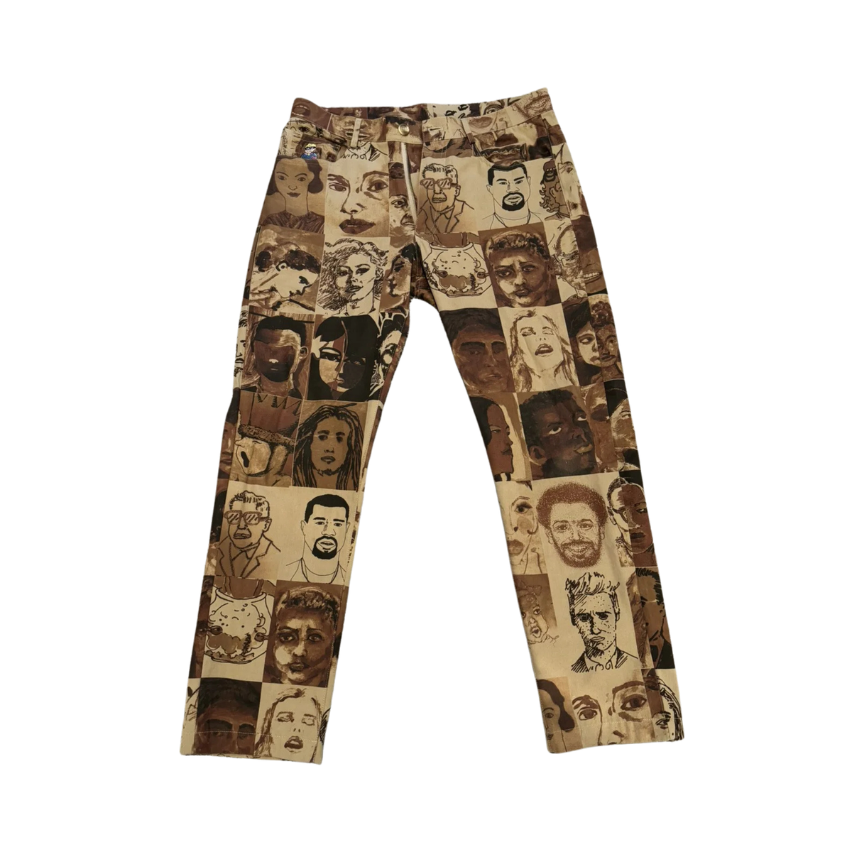 [Brown] Portrait Suit Pant