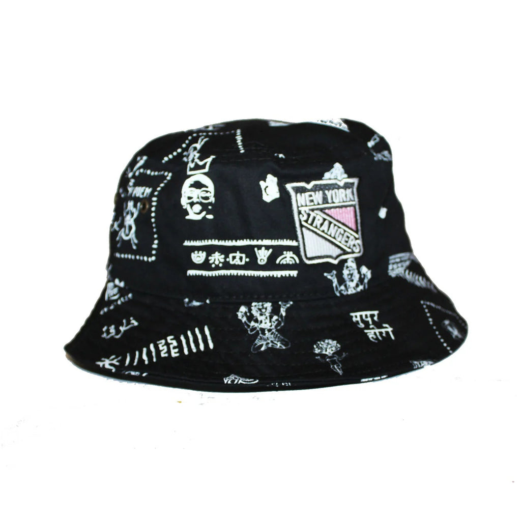 [BLACK] New York Strangers Bucket Hat