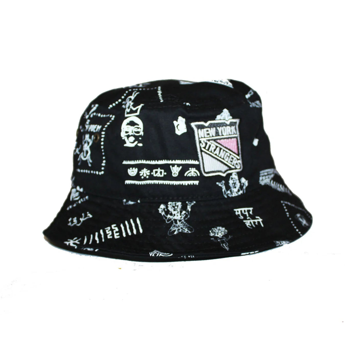 [BLACK] New York Strangers Bucket Hat