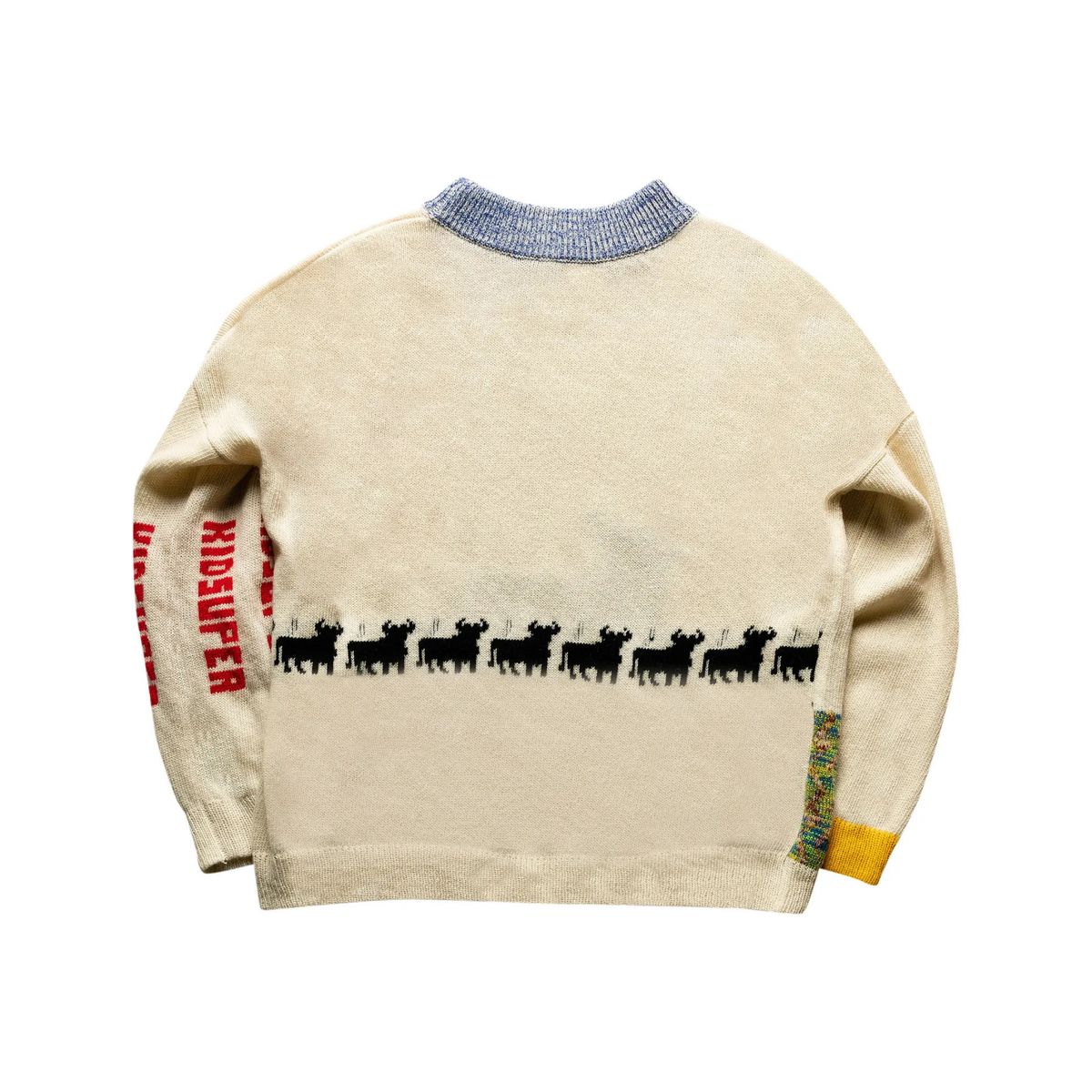 [Multicolor] Knit Sweater BULL THEME