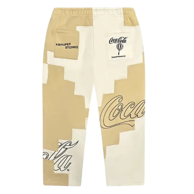 [CREAM-WHITE] COCA COLA x KidSuper DREAMWORLD SWEATPANTS