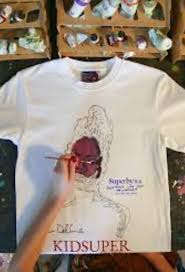 [BLUE] PAINT BY NUMBER Faces TEE