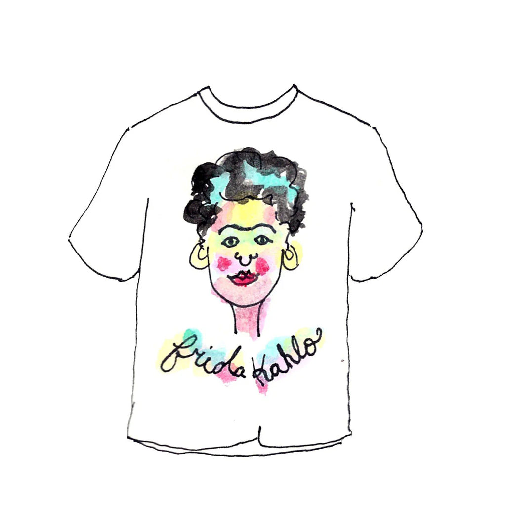 [WHITE] FRIDA KAHLO TEE