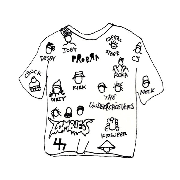 [WHITE] Beast Coast X KidSuper TEE