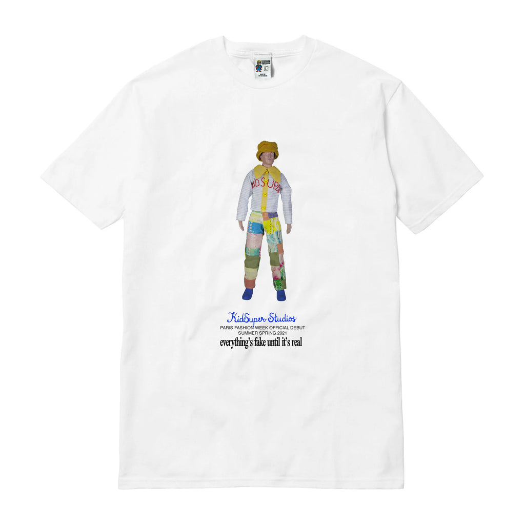 [WHITE] Everything's Fake ELON MUSK TEE