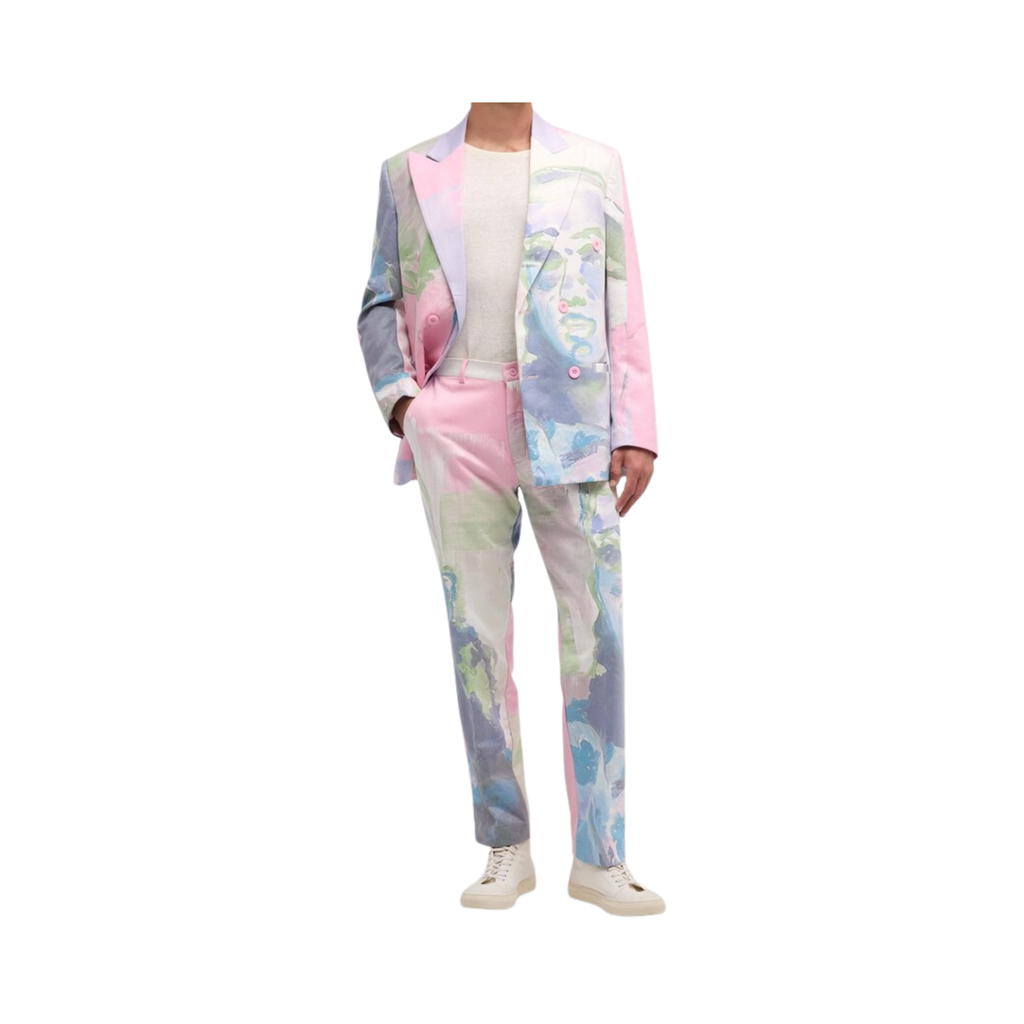 [MULTICOLOR] 24 Hour Diner Sueded Suit TOP
