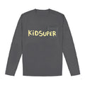 [Charcoal/Yellow] Long Sleeve Logo Tee