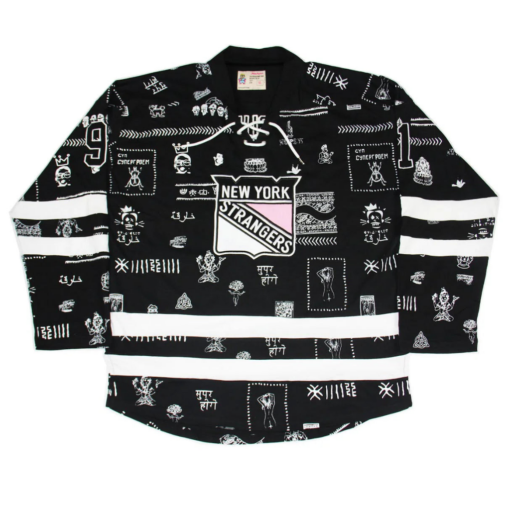 [BLACK] KidSuper Strangers Hockey Jersey