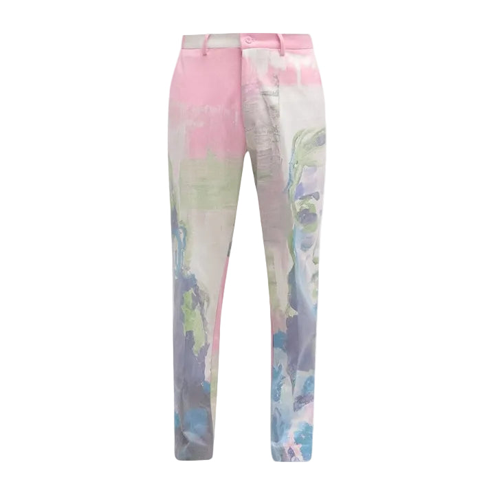 [MULTICOLOR] 24 Hour Diner Sueded Suit Bottom
