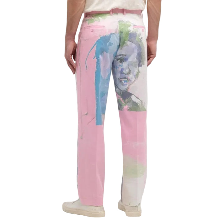 [MULTICOLOR] 24 Hour Diner Sueded Suit Bottom