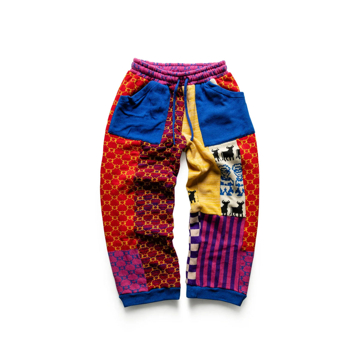 [Multicolor] ORIGINAL DANCING LADIES WOOL PANT