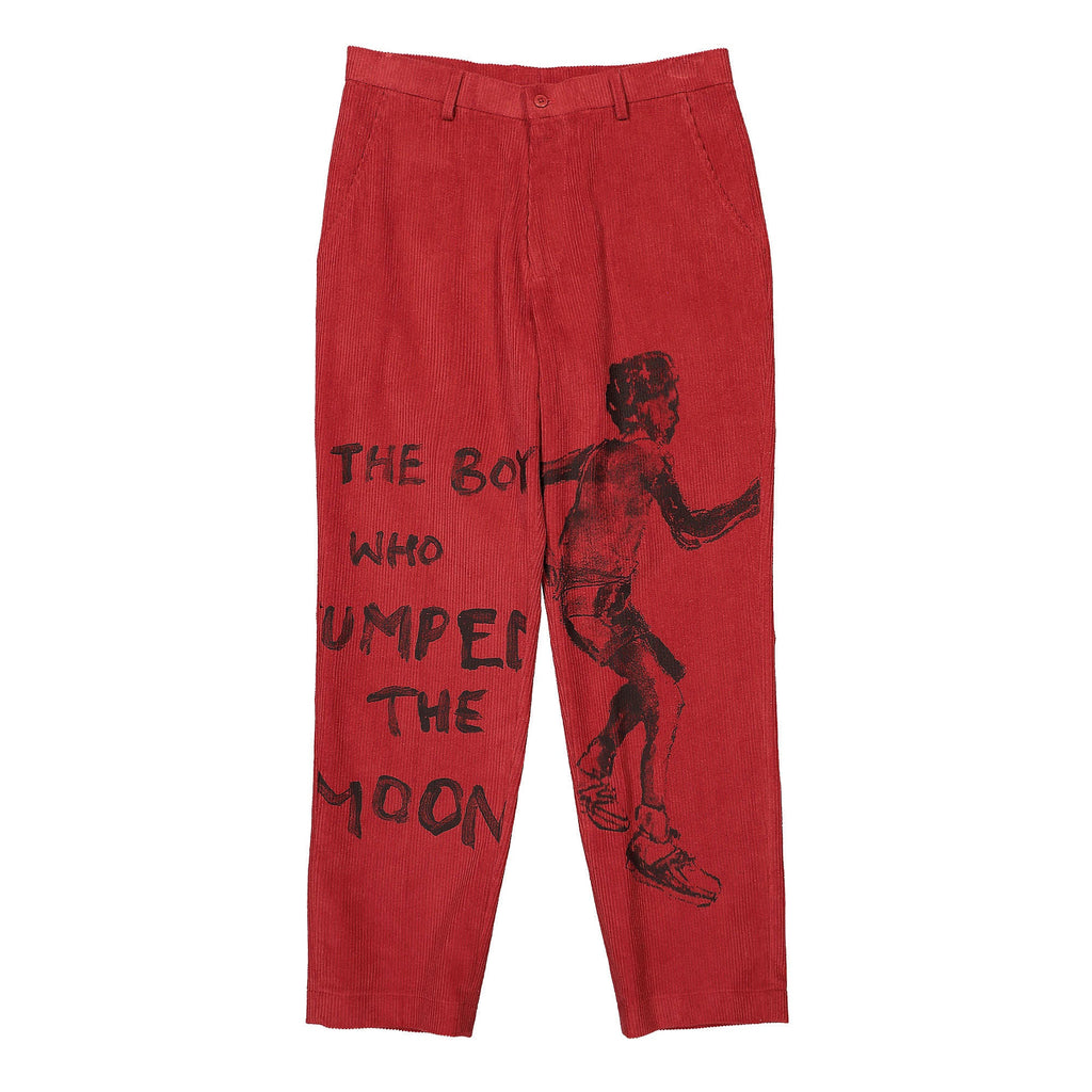 [Red] The Boy Who Jumped the Moon Suit Bottom
