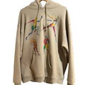[BROWN] SKETCHED DANCERS HOODIE