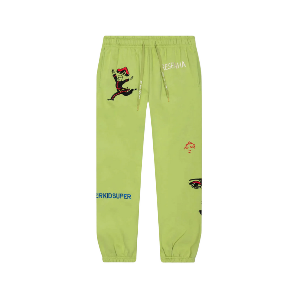 [Green/LIMEADE] Super Sweatpants