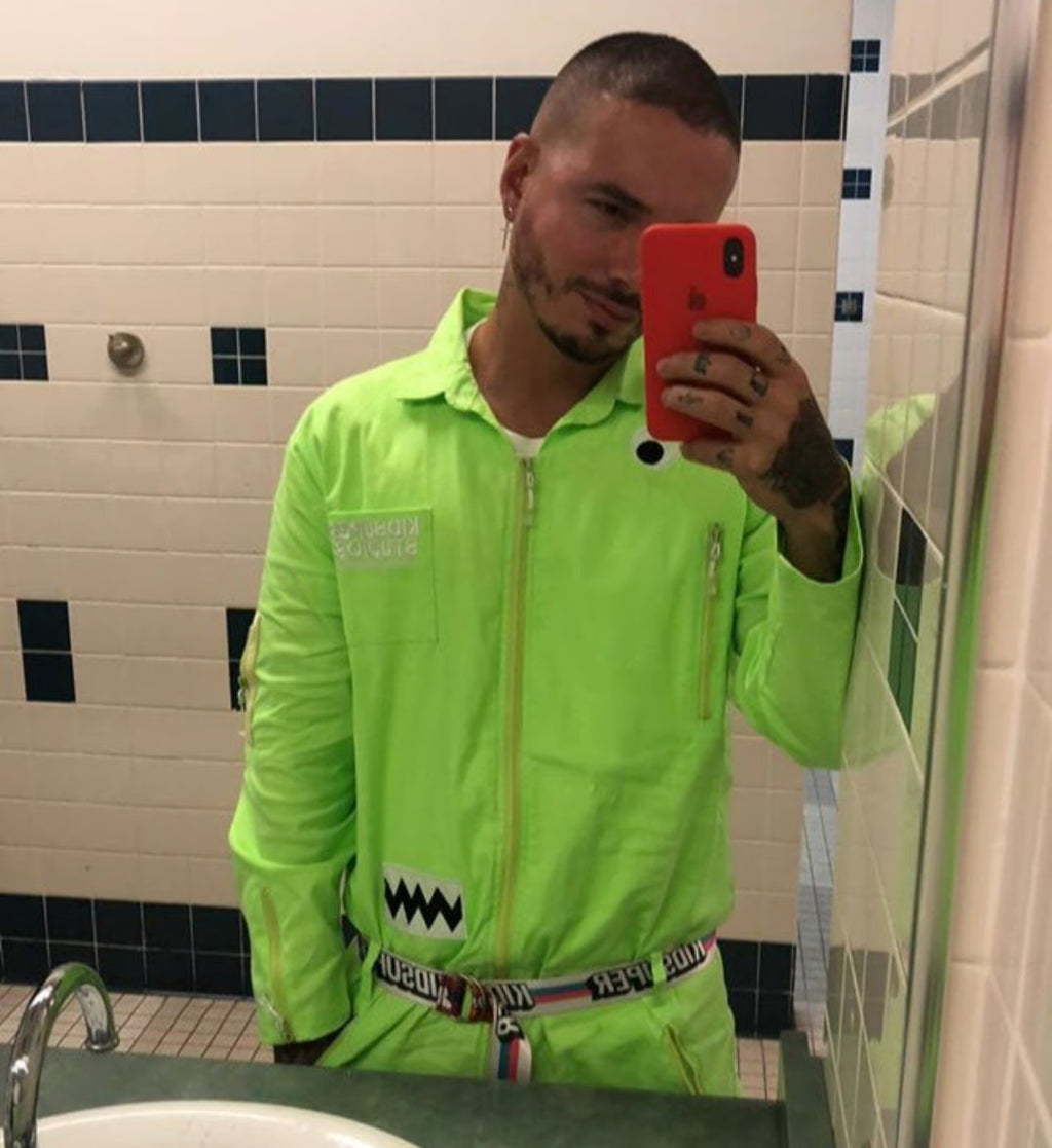 [Green] JBALVIN x KIDSUPER TOUR JUMPSUIT