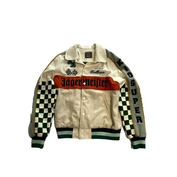 [MULTICOLOR] Jägermeister x Kidsuper Varsity Jacket