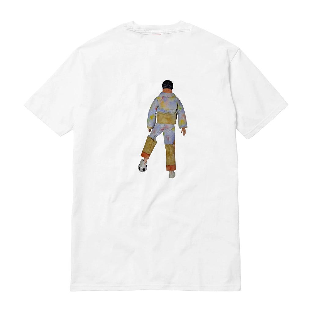 [WHITE] Everything's Fake MARADONA TEE